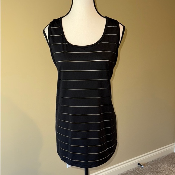 Women’s RBX Racerback Tank Top Black Horizontal Mesh Design Airy Women's Size L - Picture 1 of 7